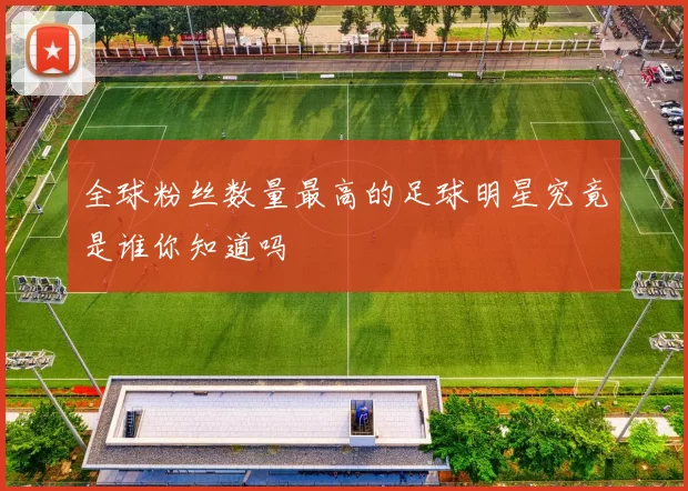 全球粉丝数量最高的足球明星究竟是谁你知道吗