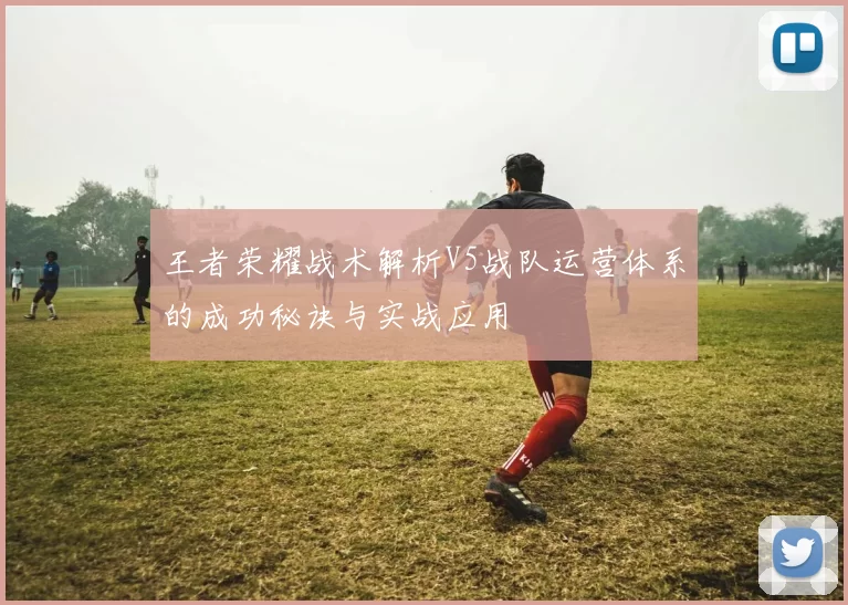 王者荣耀战术解析V5战队运营体系的成功秘诀与实战应用