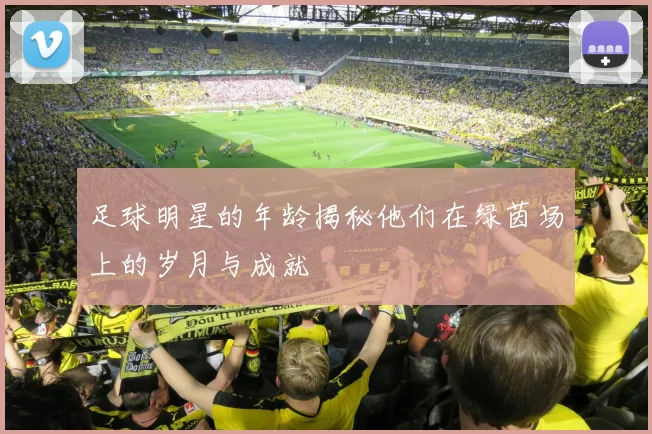 足球明星的年龄揭秘他们在绿茵场上的岁月与成就